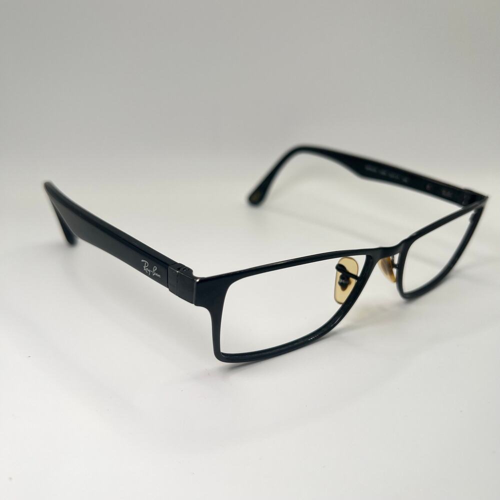 Ray-Ban RB6238 2509 Black Square Eyeglasses Flex Hinge Frames Only 53-17-145